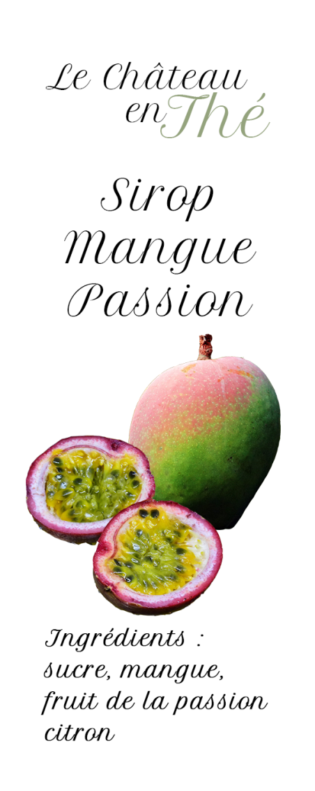 Jarabe de pasión de mango