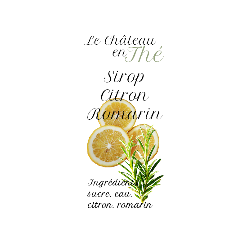 Lemon Rosemary Syrup