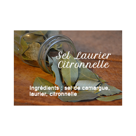 Sel Laurier Citronnelle