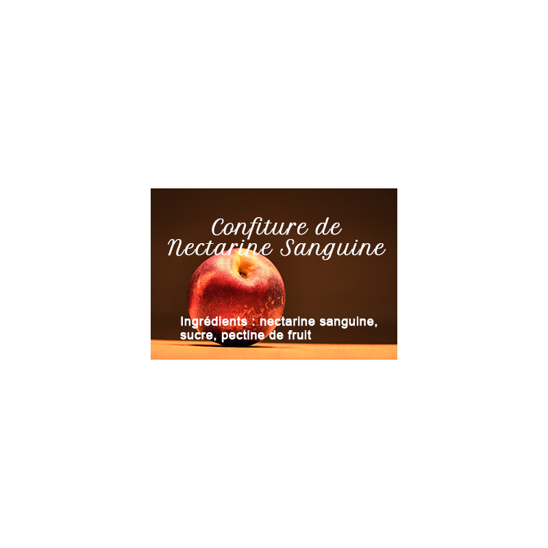 Confiture de Nectarine Sanguine