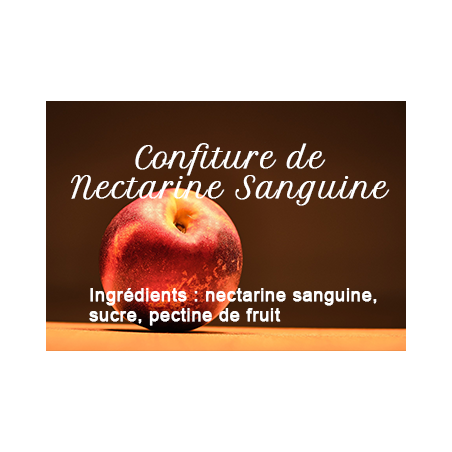 Confiture de Nectarine Sanguine