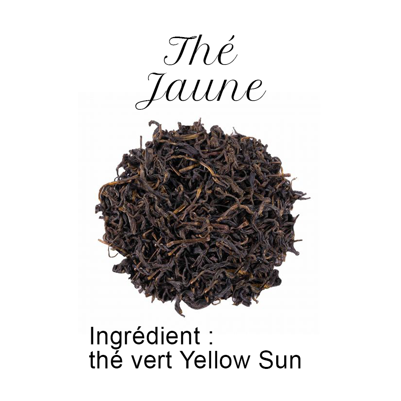 Thé jaune (thé vert Yellow Sun)