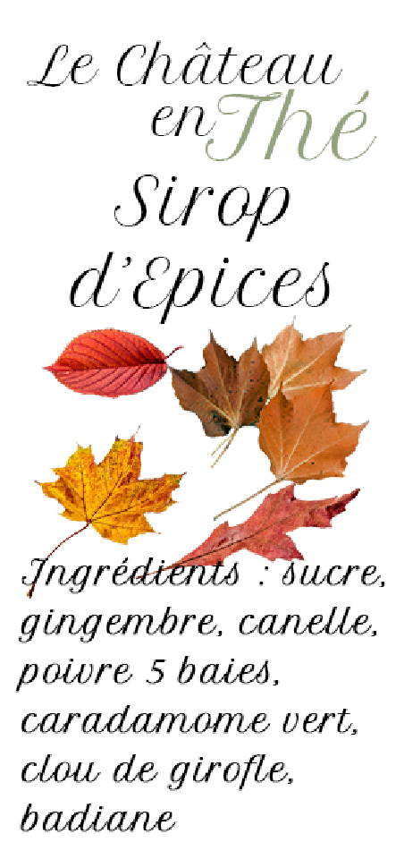 Sirop d'épices