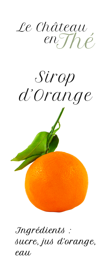 Sirop d'Orange