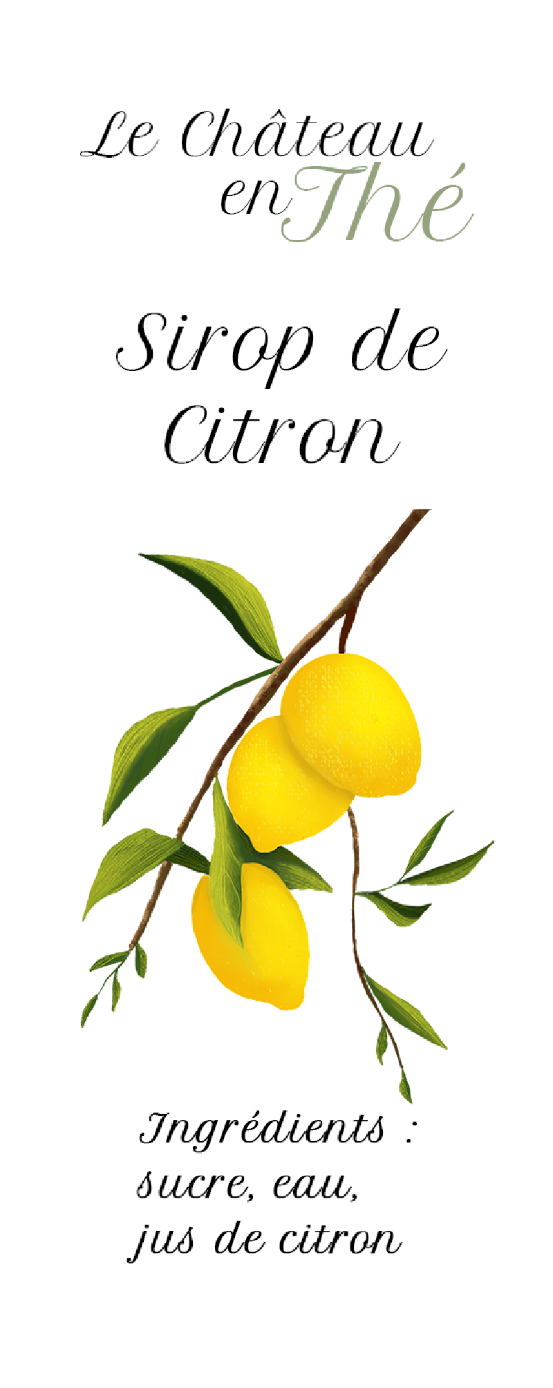 Sirop de Citron