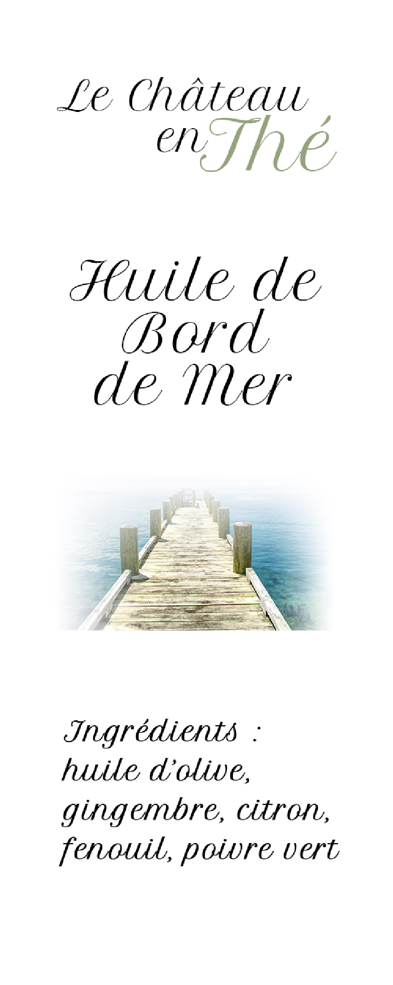 Huile de bord de Mer