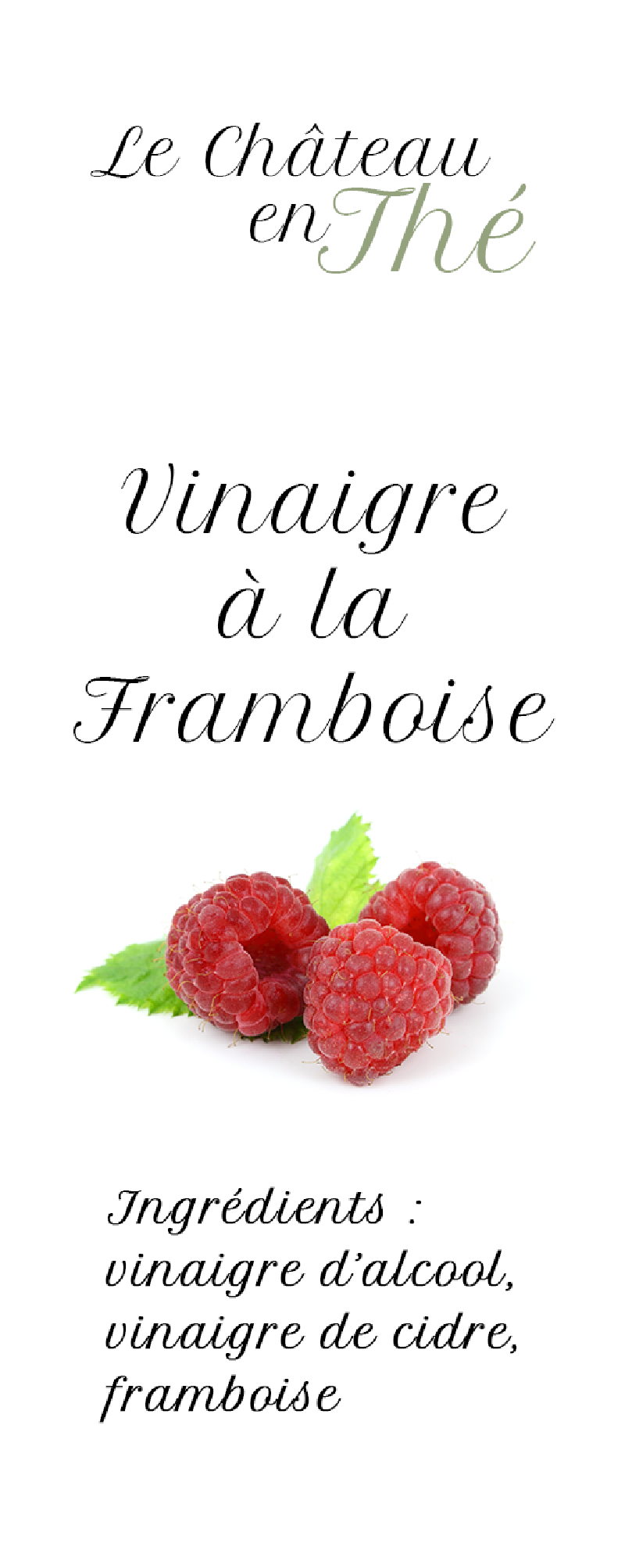 Vinagre de frambuesa