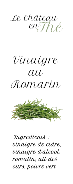 Vinaigre au Romarin