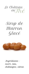 Sirop de Marron Glacé